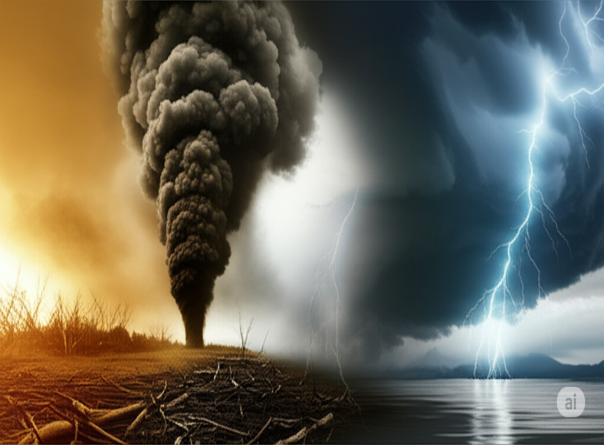 The Double Whammy: Environmental Hazards Fueling Extreme Climatic Conditions